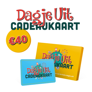Cadeaukaart Dagje Uit (40 euro)